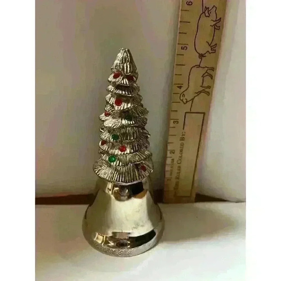 Madison Avenue Silver Plated Christmas‎ Bell - Picture 2 of 3